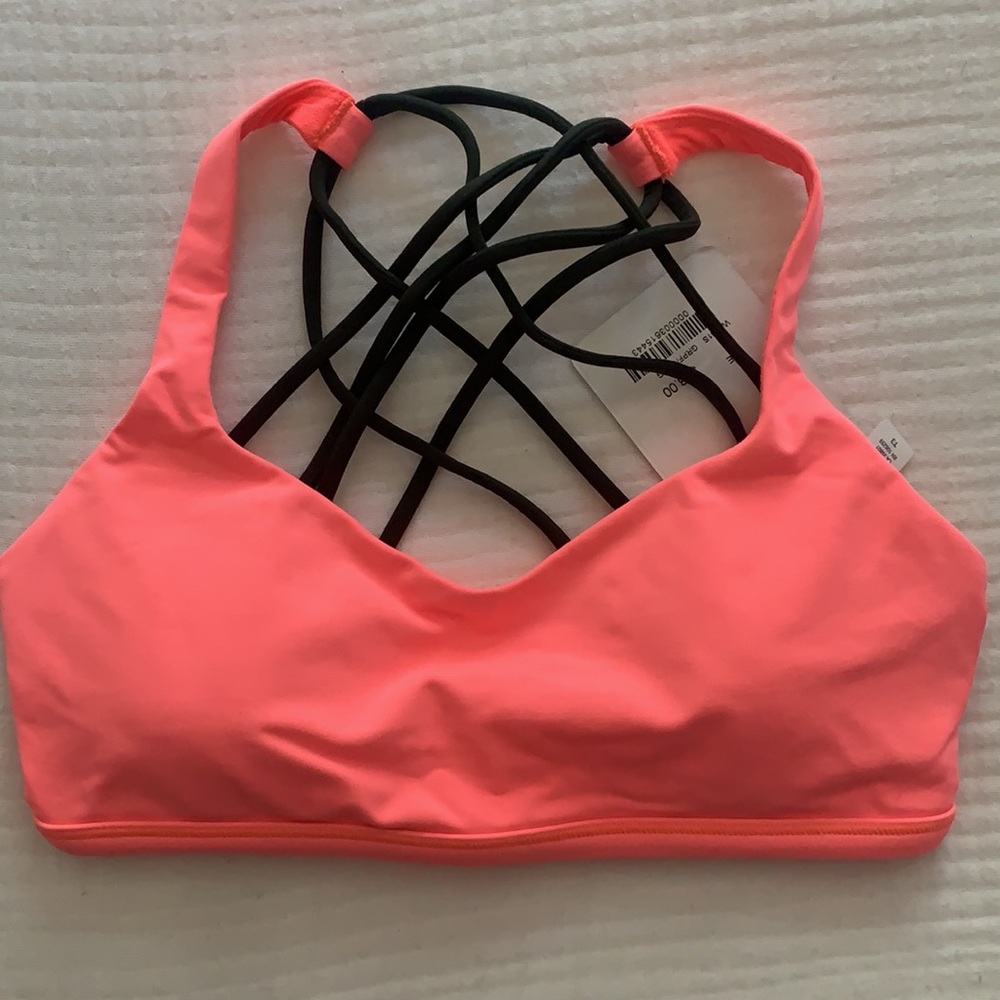 Lululemon Bright Pink Sports Bra